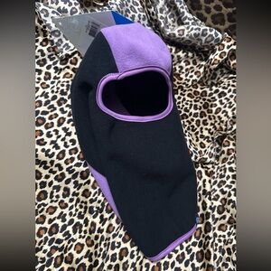 Black and Purple Winter Warm Face Shield Gear Wind Resistant